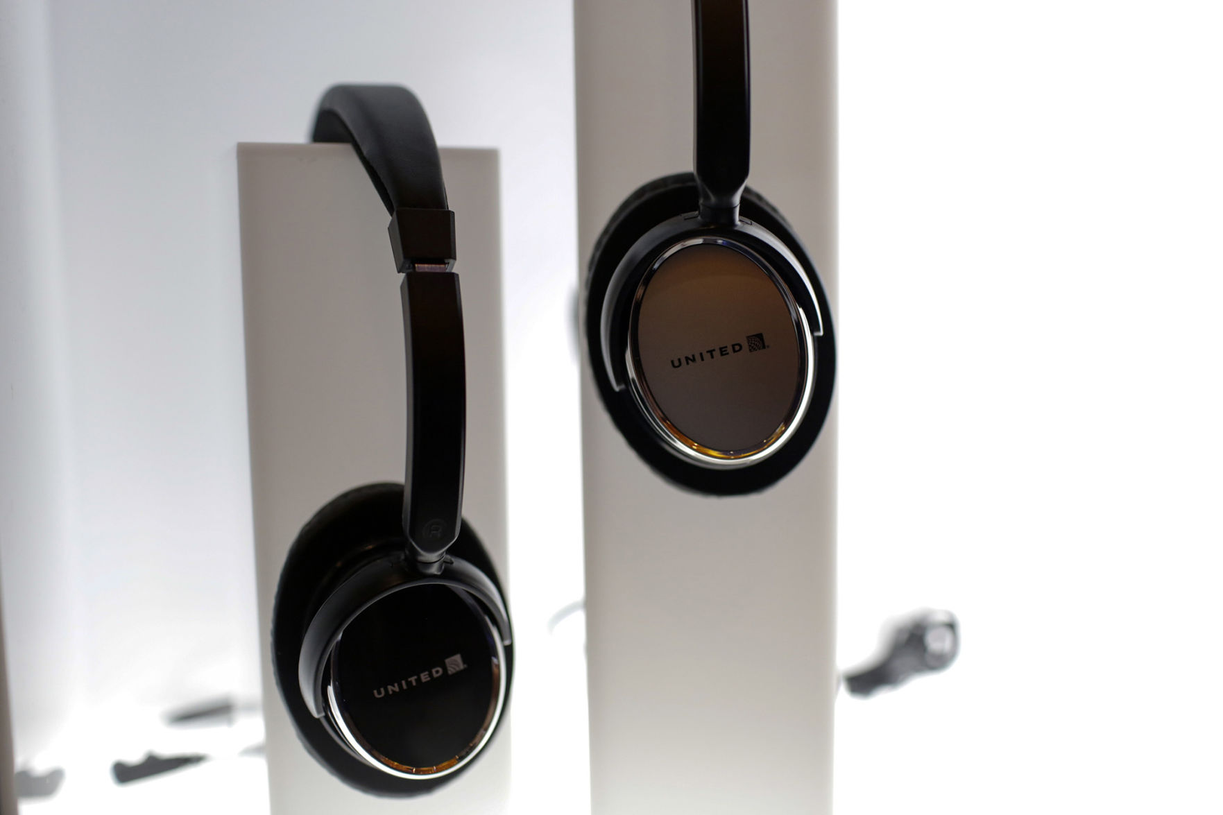 United Airlines unveiled its all-new United Polaris business class, the airline's most significant product transformation in more than a decade, including headphones, here in a June 2016 image.